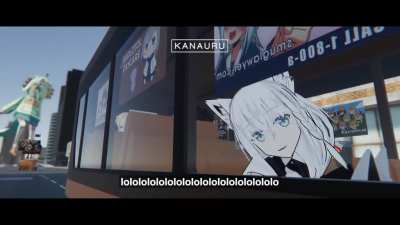 the daily commute with bus driver Ame and Hololive friends
