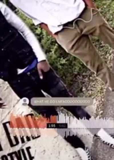 What the fuck did they do to this man☠☠