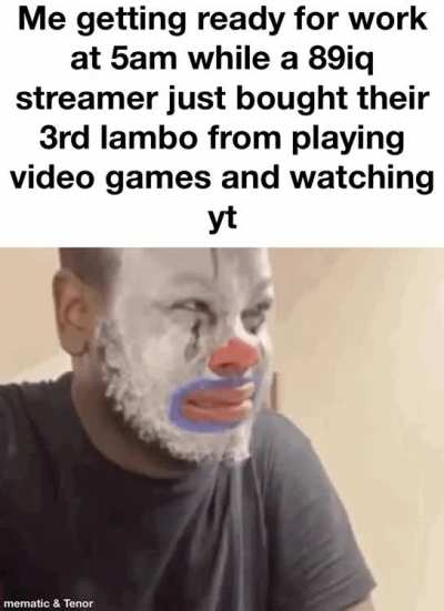 Life isn’t fair homie :(