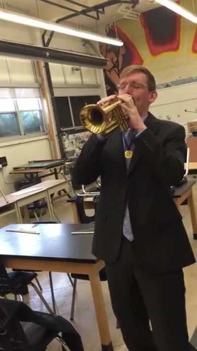Who said you need a mouthpiece?