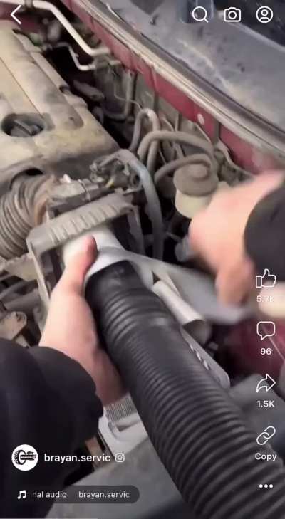 Why bother with a shop vac or portable handheld vacuum when you can do this and barely see results?