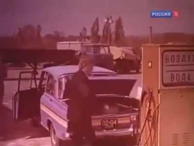 Мocквич на воде в 1976 году! А где же эти технологии сейчас?!
