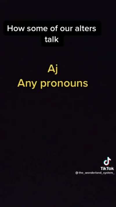 i just got onto tik tok and this is what i see - faking DID