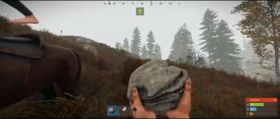 I'm admin of my server and told this new player about a glitch where you can get into people's bases. I just nocliped through the wall, but he thought it was real (didn't know I was admin). Him trying is hilarious