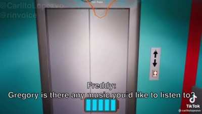 Freddy Fazbear Doesn't like Radiohead
