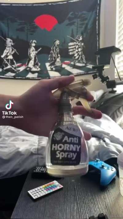 Anti horny spray