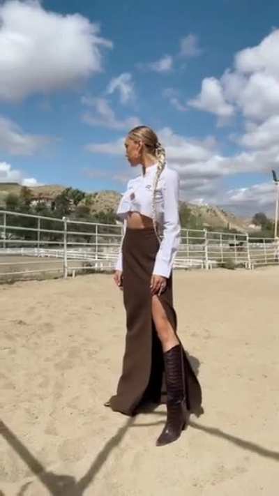 BTS from Grazia Magazine photoshoot