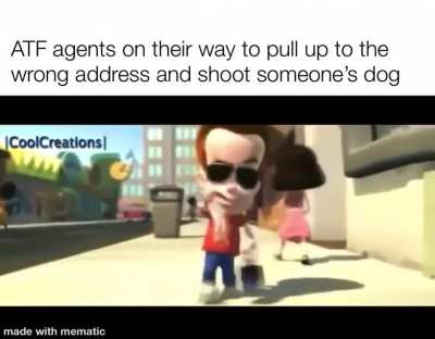 Your dog better be 3A Rated