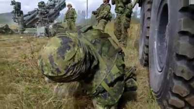 canadian artillery wake up
