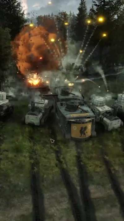 Close up look on tanks of our indiegame Veil of Ashes