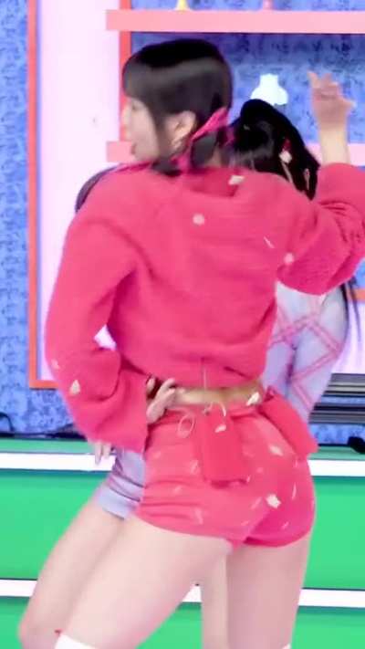 Momo showing off all that cake