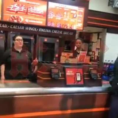 Karen Goes Off At Little Ceasers Pizza