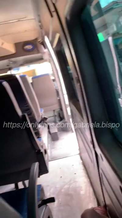 Public Bus Jerk Off Cumshot