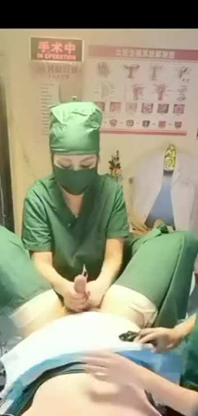 Handjob operation
