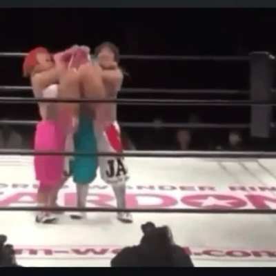 Alex Garcia huge wedgie