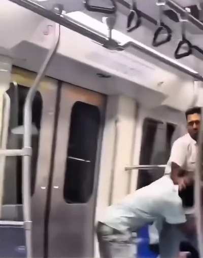 Caught a random slipper slap out of nowhere.