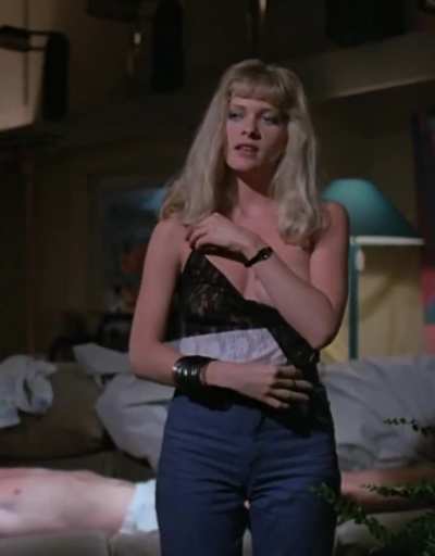 Barbara Crampton in Chopping Mall 1986