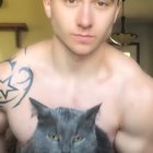 Cat hates his dad’s impressive voice