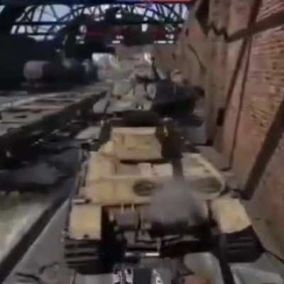 Ah yes super accurate tank physics