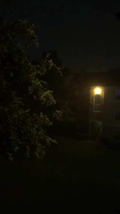 Sudden and unexpected downpour in Texas tonight
