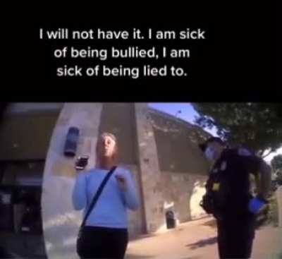What a speech.. Next time I'm getting arrested I'll try to do the same