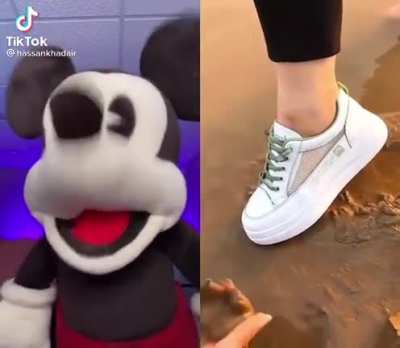 Quando eu chegava de sapato novo na escola