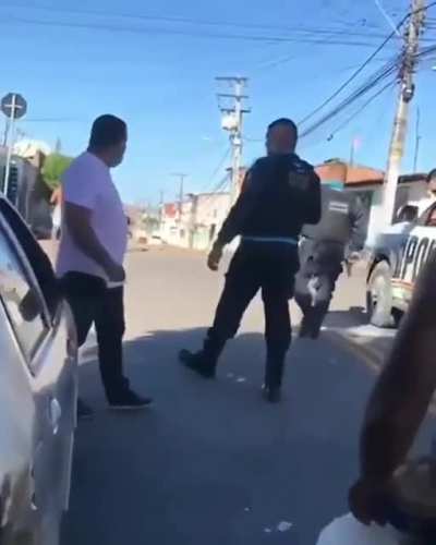 He wanted to face the Brazilian Tactical Force and left crying