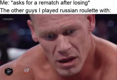 What you guys afraid to lose