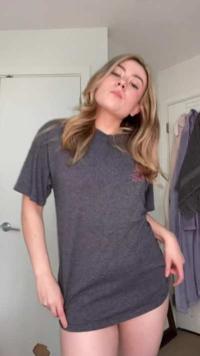 [oc] Do I look better in or out of this t-shirt?