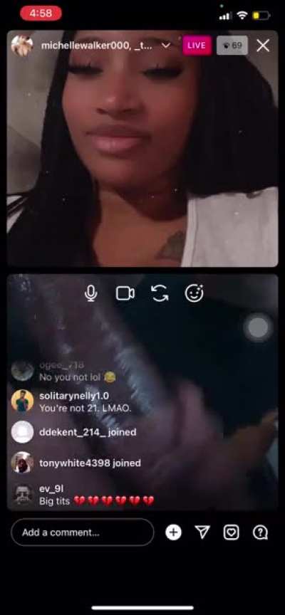 Miche<wbr>llewa<wbr>lker0<wbr>00 she had to remember she was live lol