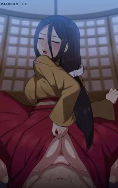 Hinata love to be breed and please her husband