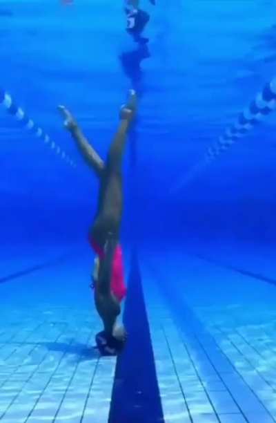 Just walking in water