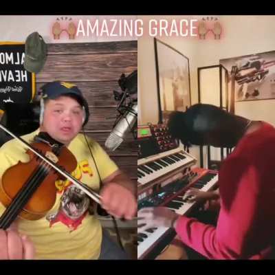 Amazing improvisation version of Amazing Grace for fiddle and piano.