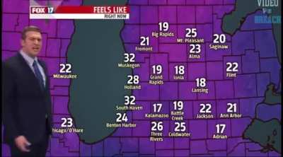 Weatherman feels underappreciated by his peers