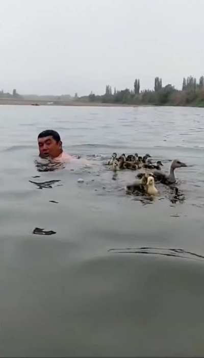 Dad... wait up for us
