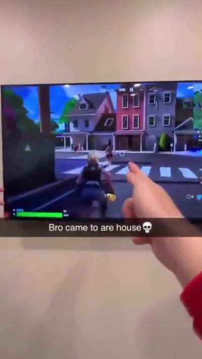 when her parents aren't home