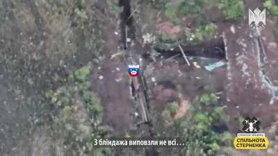 The occupiers are actively preparing a second line of defense in Donbas. They pulled up the engineering equipment, away from the front line they feel in imaginary safety. See you there f'ers.