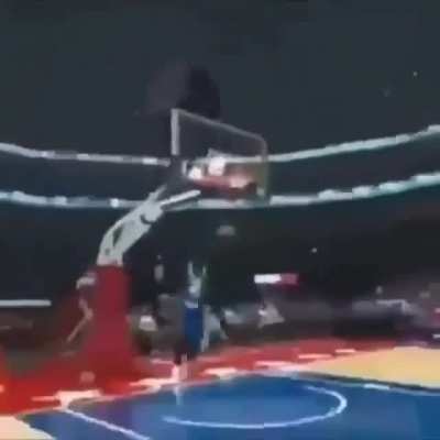 He never be bal-