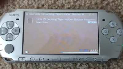 As requested, a video of Death Grips playing on my PSP