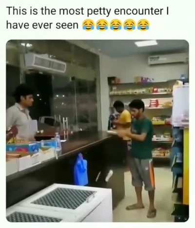 Most Petty encounter ever 😂😂😂