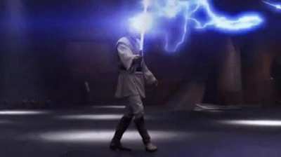 Obi Wan deflects force lightning with ease and class. Yet so many other Jedi struggled against it.