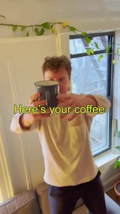 A completely normal interaction with a tall person (credit to Simple Town)