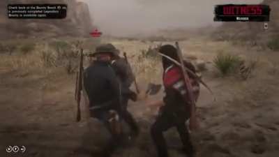 Never interrupt a brawl