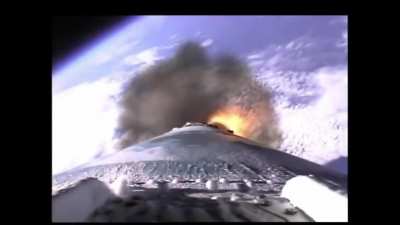 An entire rocket take off, but I improved it with fitting music