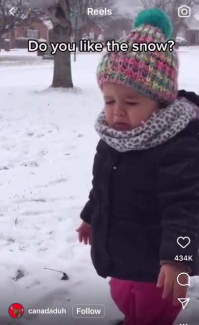 Do you like the snow?