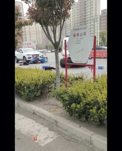 Getting rescued by an ambulance driver…