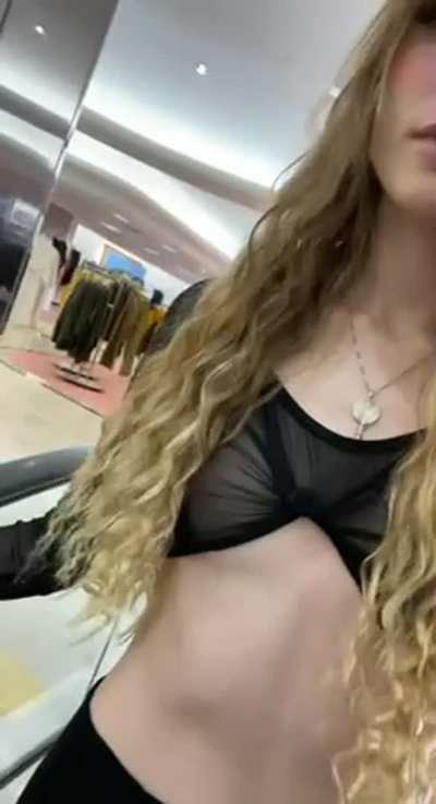 I wanted to make sure everyone at the mall could see them
