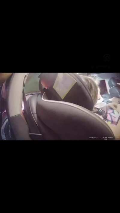 Cop feels threatened by 9 year old little girl going through her backpack, tries to gaslight her