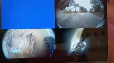 Head on crash