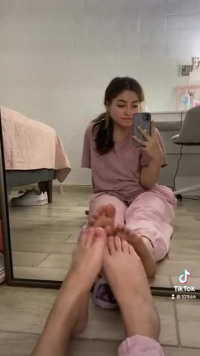 soles and toes